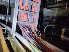 CAT Cabling in Raceway