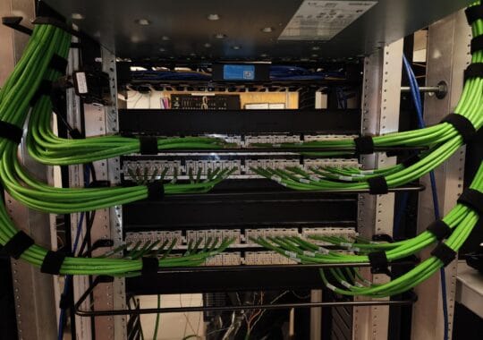 Structured Cabling Upgrade for U.S. Customs and Border Protection at DTW McNamara Terminal — TCG project photo