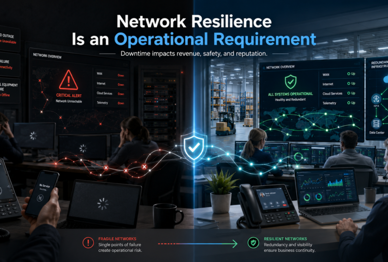 Business Continuity and Outage Prevention: Why Network Resilience Is Now an Operational Requirement