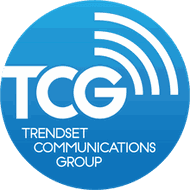 Trendset Communications Group (TCG) logo