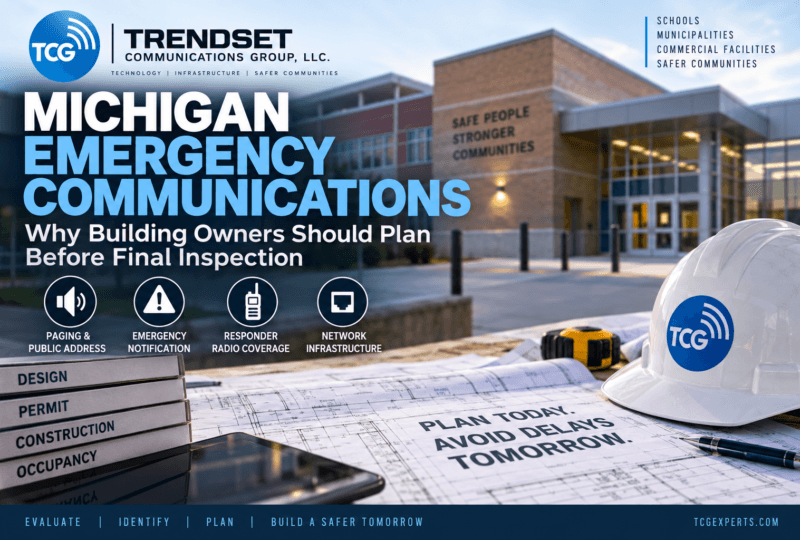 Michigan Emergency Communications, Paging & ERRCS Planning | TCG